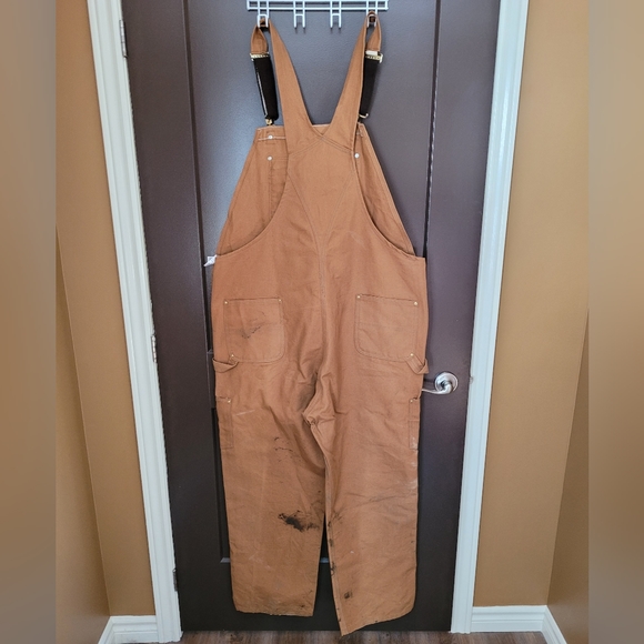 Carhartt work bibs/overalls - Picture 2 of 12